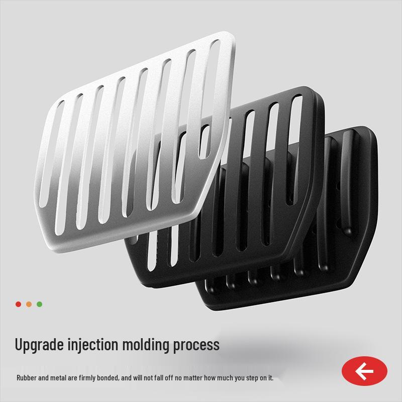 Tesla Model 3/Y Aluminum Alloy Pedal and Footrest Accessories