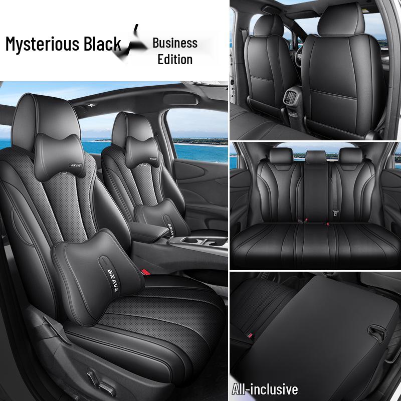 BYD 2025 Dolphin Intelligent Driving Seat Cover: Breathable, Perforated, All-Season, Full Surround Cushion