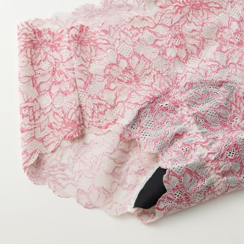 Tuche TC6871P Lace Sanitary Shorts for Regular Use, Compatible with Winged Pads