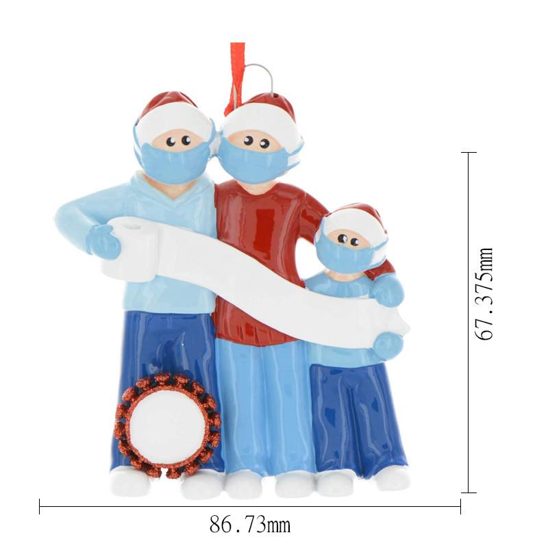 Personalized Survived Family Of Ornament 2020 Christmas Holiday Decorations