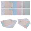 Lot de 42 feuilles de papier de fond pour journal, album photo à motifs multiples, accessoires décoratifs rétro