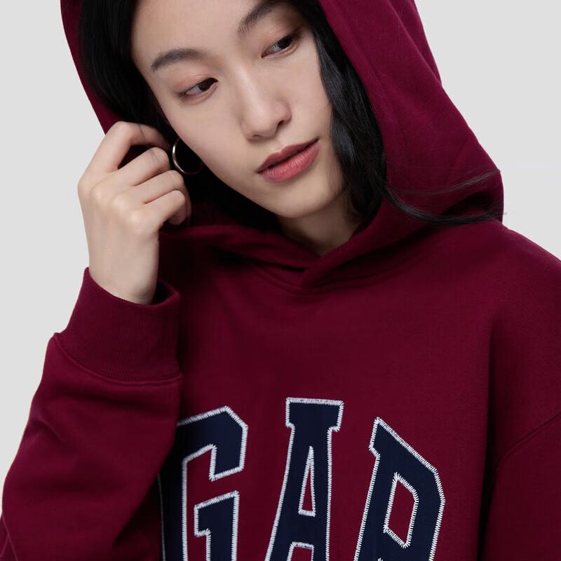 Gap Unisex Heavyweight Fleece Logo Hooded Sweatshirt