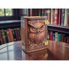 Owl Leather Grimoire | Witchcraft Spell Book, Handmade
