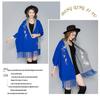 Korean Style Embroidered Shawl Cape: Versatile Knit Scarf for All Seasons