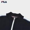 FILA Women's Casual Half-Placket Knitted Sweater