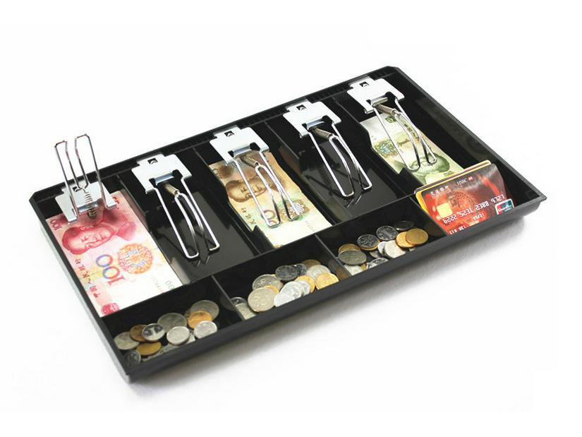Five-Grid Cash Register Drawer and Money Tray