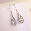 Korean Simple Hollow Sweet Earrings for Women
