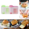 2Pcs Even Cake Slicing Leveler Bread Cutter  Baking Kitchen Tools