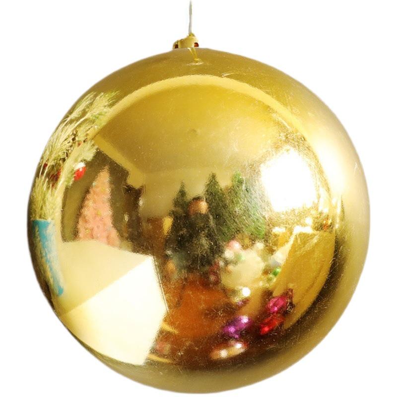 Extra Large Shiny Red Christmas Tree Ornament Ball