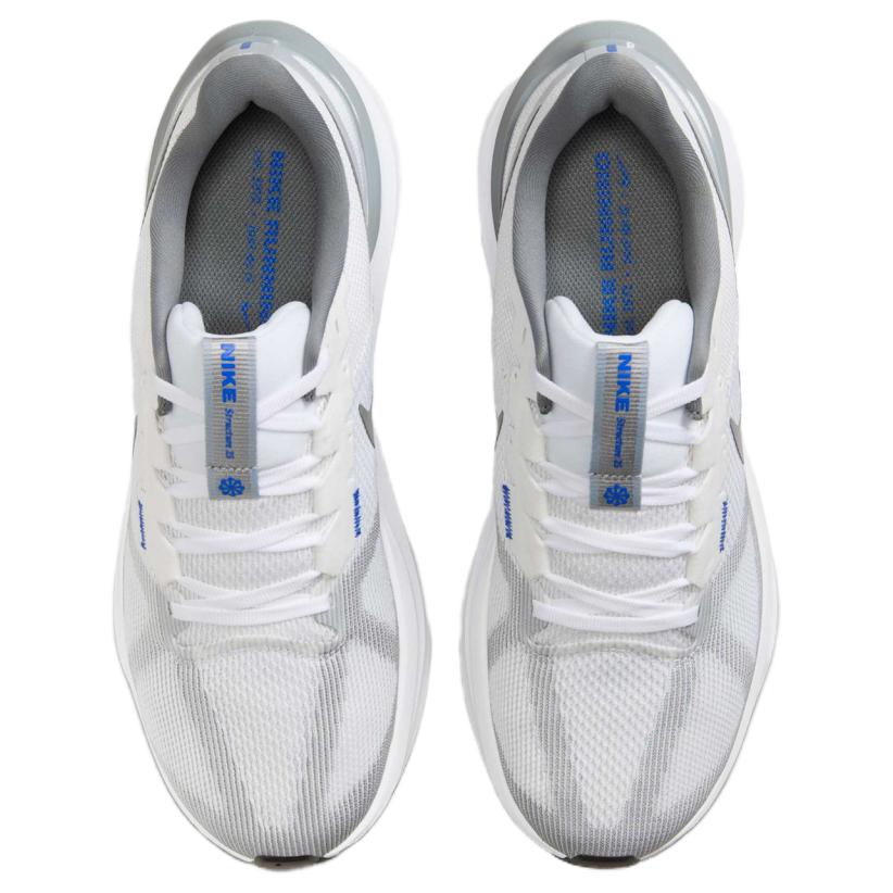 Nike Air Zoom Structure 25 Røygrå Herre Sneakers Hvit Game-Royal Ulvegrå DJ7883-111