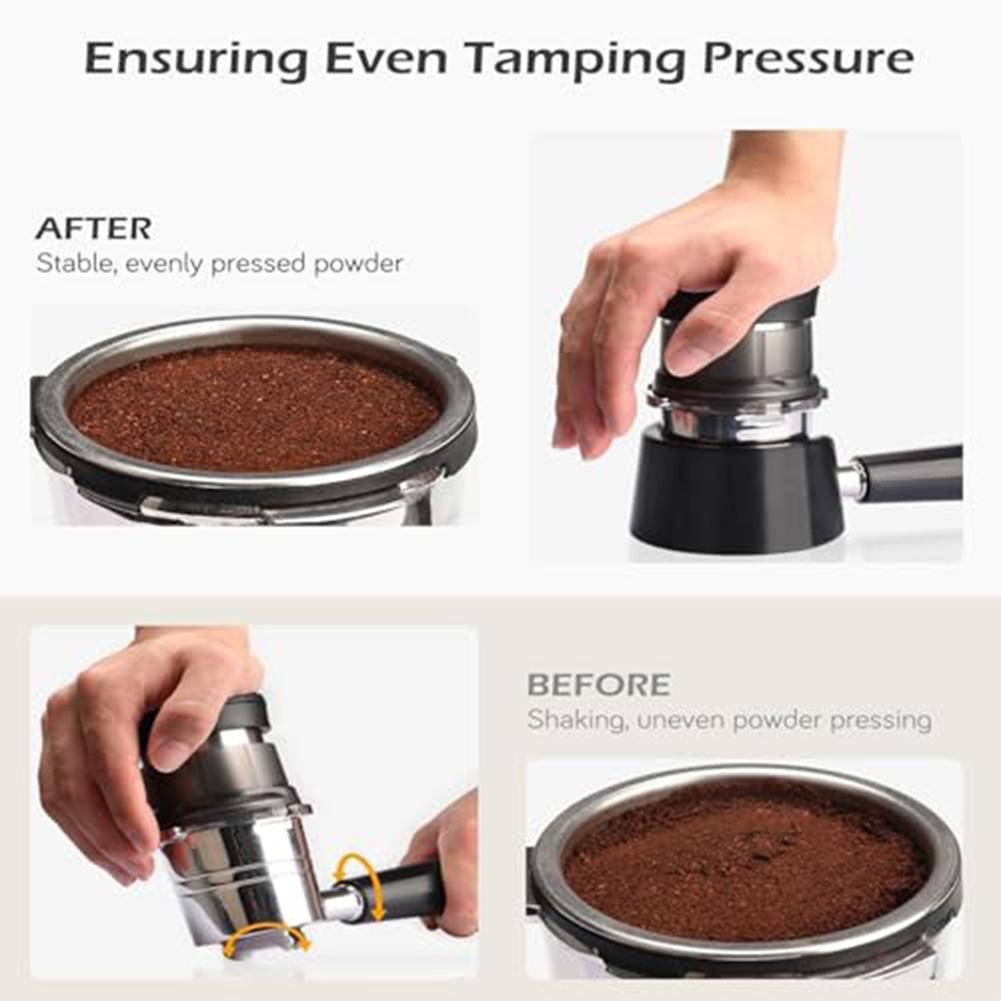 Kaffeetamper-Basis für Ninja Espresso ES601, kompatibler Handfilter-Ständer, Stabilität, rutschfeste PETG-Basis