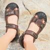 Sommer Übergröße Echtes Leder Herren Sandalen Sommer Herren Strand Sandalen Outdoor Sandalen für Herren