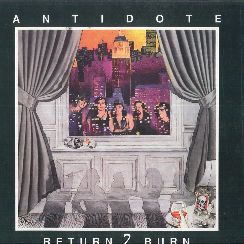 

LP Record ANTIDOTE Return 2 Burn 001 METROPOLIS 199 US Metal Used