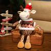 Christmas Giraffe Plush Doll Santa Hat Long Neck Giraffe Plush Toy Home Decoration For Boys And Girls Christmas Gifts