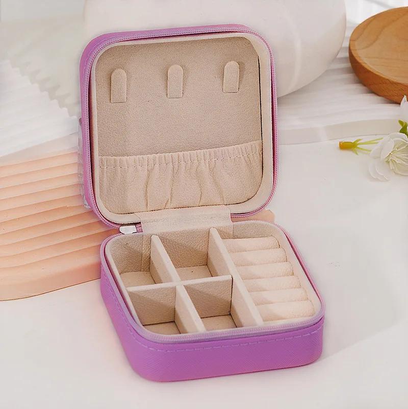 Multi-functional Jewelry Packaging Box with Gift Wrap Storage, Necklace Chain Earring Organizer for Travel Storage Box