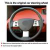 Hand Sewing Car Steering-Wheel Cover Wrap For Nissan Maxima 2004 - 2007 2008 Quest 2004-2010 Altima 2005-2009 Murano 2003-2008