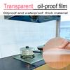Praktischer, transparenter, ölbeständiger Aufkleber für die Küche, Wandaufkleber für Hochtemperatur-Keramikfliesen