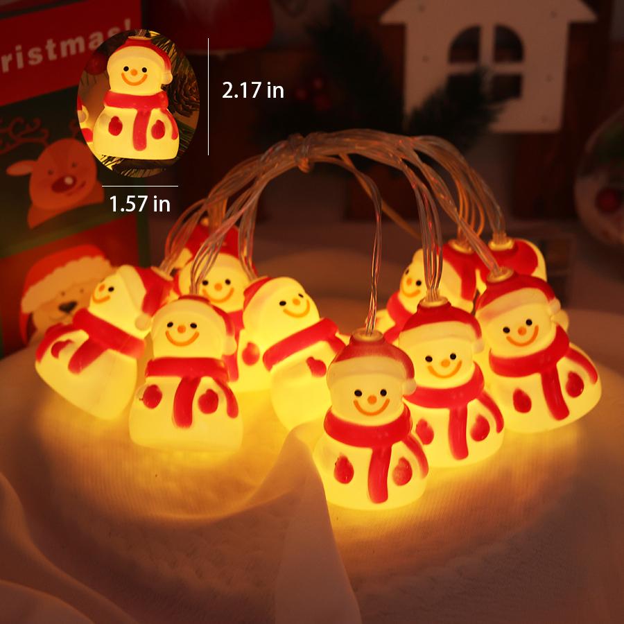 2025 New Christmas LED Light String Tree Light Strip Decorative Atmosphere Lights