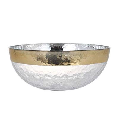 Dulton Glass Tableware Obo Height 75mm X Diameter GLASS TABLEWARE OBO GOLD BOWL Bowl, Gold, 205mm, A515-299GD205