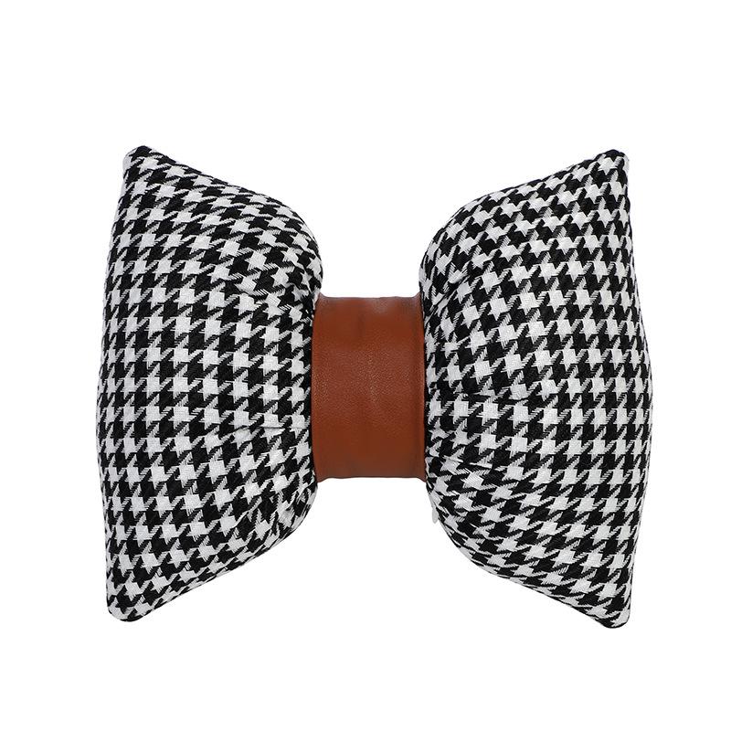 Four Seasons Simple Car Comfortable Cushion Summer Cool Breathable Universal Car Interior Waist Pillow Home Interior Decoration