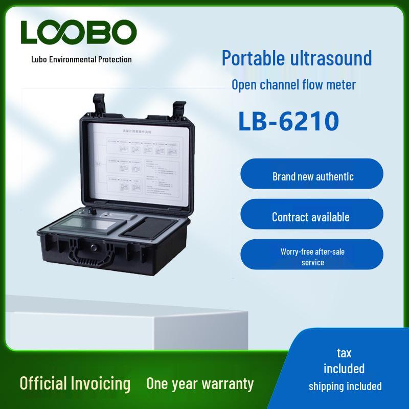 Portable Ultrasonic Open Channel Flow Meter LB-6210