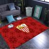 1PC rug Football Sevilla Artwork Carpet, Chair Rug,Area Rug for Office Bedroom living rooms bedroom, Doormat decor Christmas fan gifts