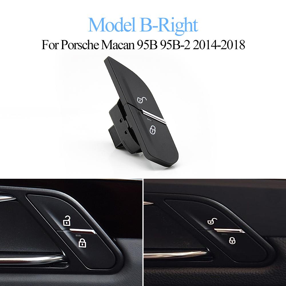 Car Interior Left Right Door Lock Unlock Switch Button Assembly For Porsche Macan 95B 95B-2 2014-2024 95B962125 95B962126B