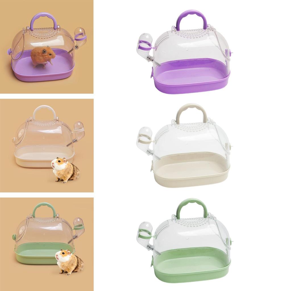 Hamster Carry Case Cage,Hamster Travel Carrier,Pet Outgoing,Hamster Accessories,Guinea Pig Cage,Pet Outgoing Cage for Ferrets