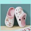 Adorable Cherry Blossom Girl's Summer Clogs Soft Soled Non-slip Eva Cartoon Footwear