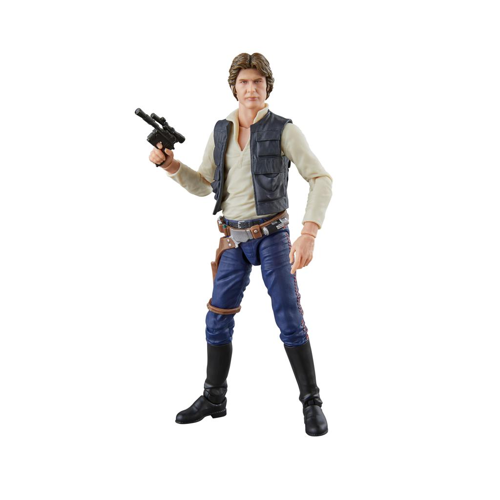 Hasbro Звездные войны Серия Черная Хан Соло, Звездные войны: Премиальная коллекционная фигурка «Новая надежда» 15 см G1561 Аутентичная