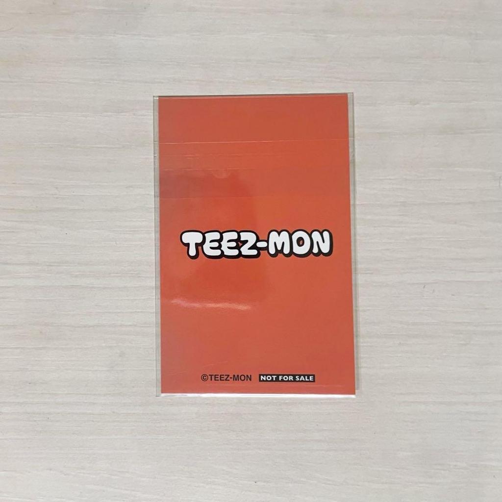 Used ATEEZ Hongjoong trading card