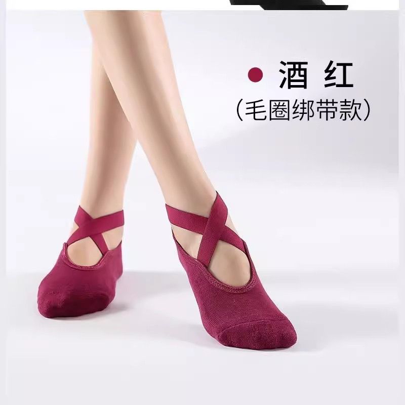 Women's Non-Slip Yoga Socks with Grippy Bottom for Pilates & Hot Yoga, Breathable Quick-Dry`