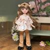 Loli Doll Dress-up Complete Set Of  Doll With 20 Joints And Hand-painted Lip Makeup