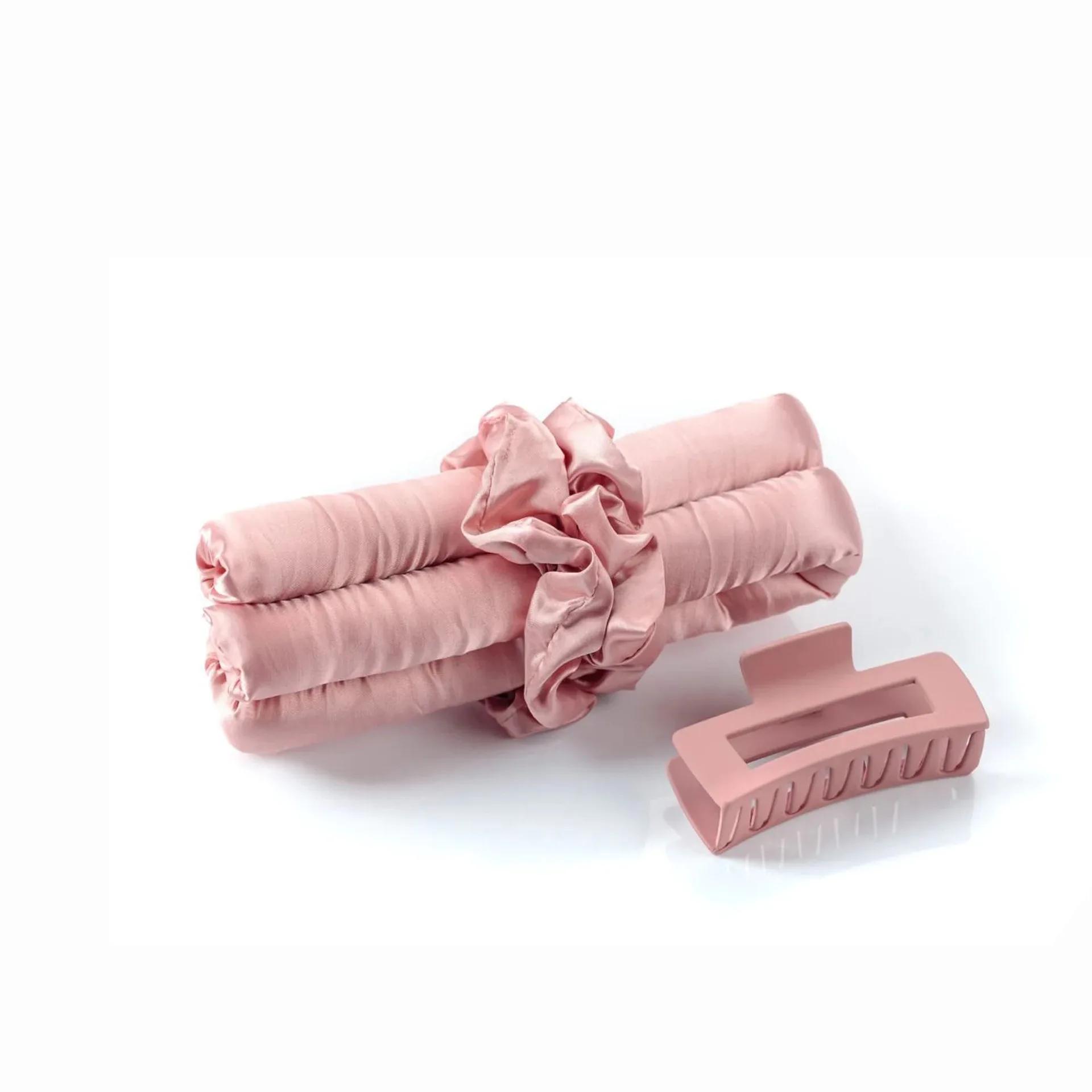 

Slik Satin Heatless Hair Curler Headbands Women Lazy Hair Curler Wrap Curling Ribbon Girls Scrunchies Headwear Hair Accessories