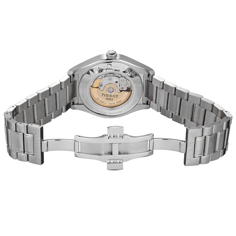Tissot Automatic Mechanical Movement 100m Water Resistance Men's Watches Watch 39mm Silver Dial T060.407.11.031.00