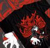 Itachi Uchiha T-shirt Manga Strip Swirl Naruto Shippuden Anime Manga Summer New Retro Fashion Men and Women Streetwear