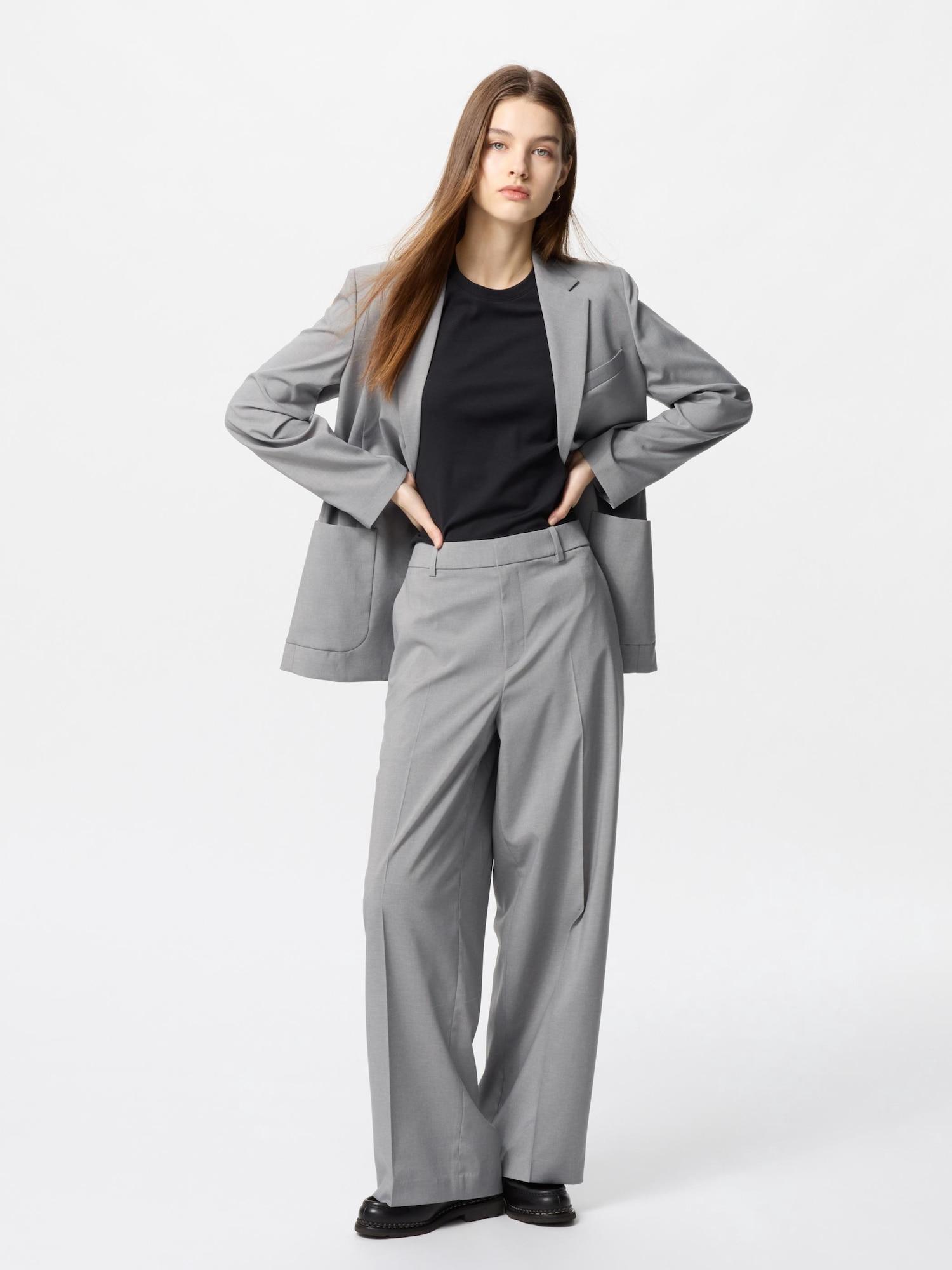 

Uniqlo Admiring Wide Pants Set Up Возможная длина ноги 70 72 см