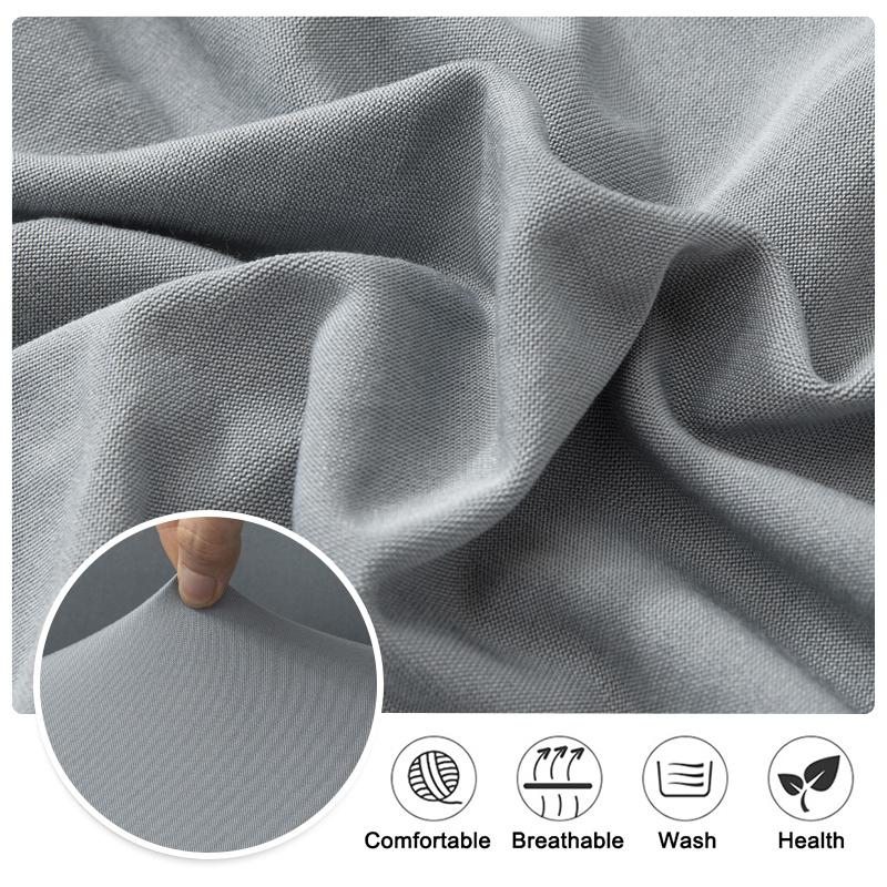 1Set Solid Color Elastic Chair Cover Thickened Internet Cafe Cinema Armchair Case Office Staff Computer Swivel Seat Cover Removable