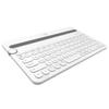 Logitech Wireless Keyboard K480WH Bluetooth Keyboard Wireless Wireless Windows Mac iOS Android Chrome K480 White Genuine Product