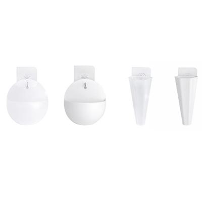 3 pezzi vaso da parete per piante vaso da fiori in plastica cestino fioriera decorazione per la casa e il giardino