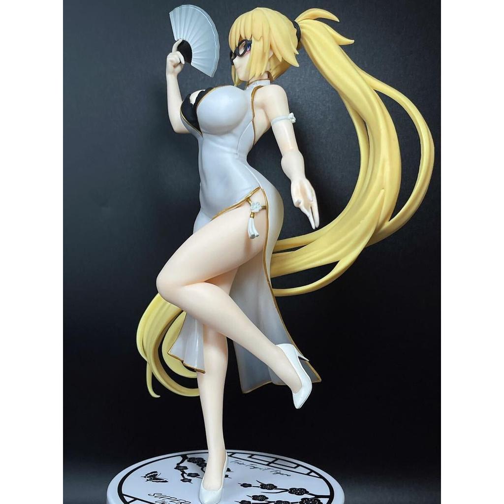 Used Fate/Grand Order Archer/Jeanne d'Arc (Repaint) Figure (FGO Lancer/Ereshkigal Saber) China Dress Ver. Height 23cm