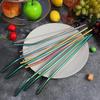 8 Pcs Stainless Steel Straws 12 inch Long Reble Colorful Metal Bent Straw with 4 Pieces Cleaning Brush for 100oz Drinking Reble Tumblers Accessories