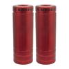SE BIKES 98mm Wheelie Pegs, Red Steel, 35mm Diameter