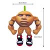 Animali Peluche Creati dall'IA Stuffed Animals Italian Brainrot Peluche Evoluzione Cuscino Giocattolo per Decorazione Stanza per Fan di Giochi