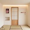 Japanese Geisha Vintage Metal Wall Art for Home, 2D Flat Decor Retro Sign Office Tea House