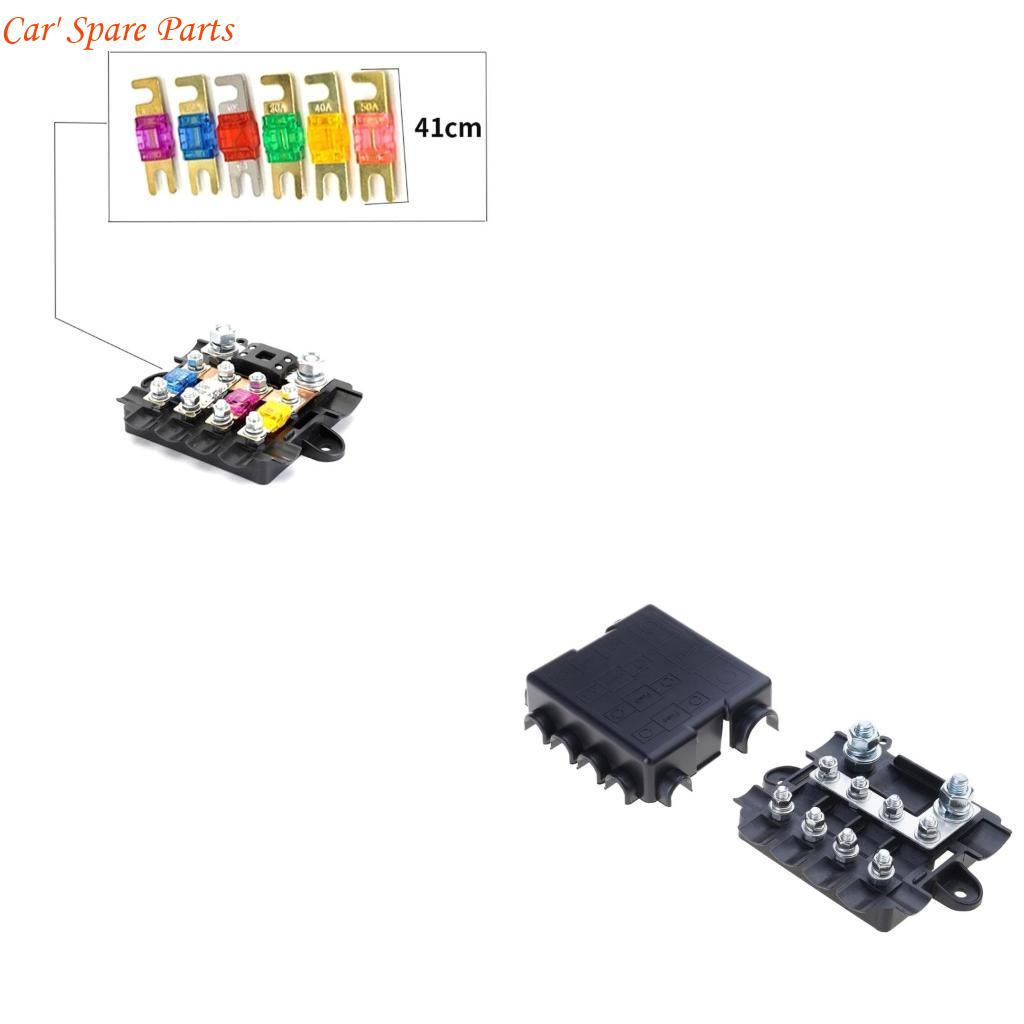 

Y4UA Easy Installation 5 Way Fuses Holder Box for Efficient Power Management 12V 24V China Mainland