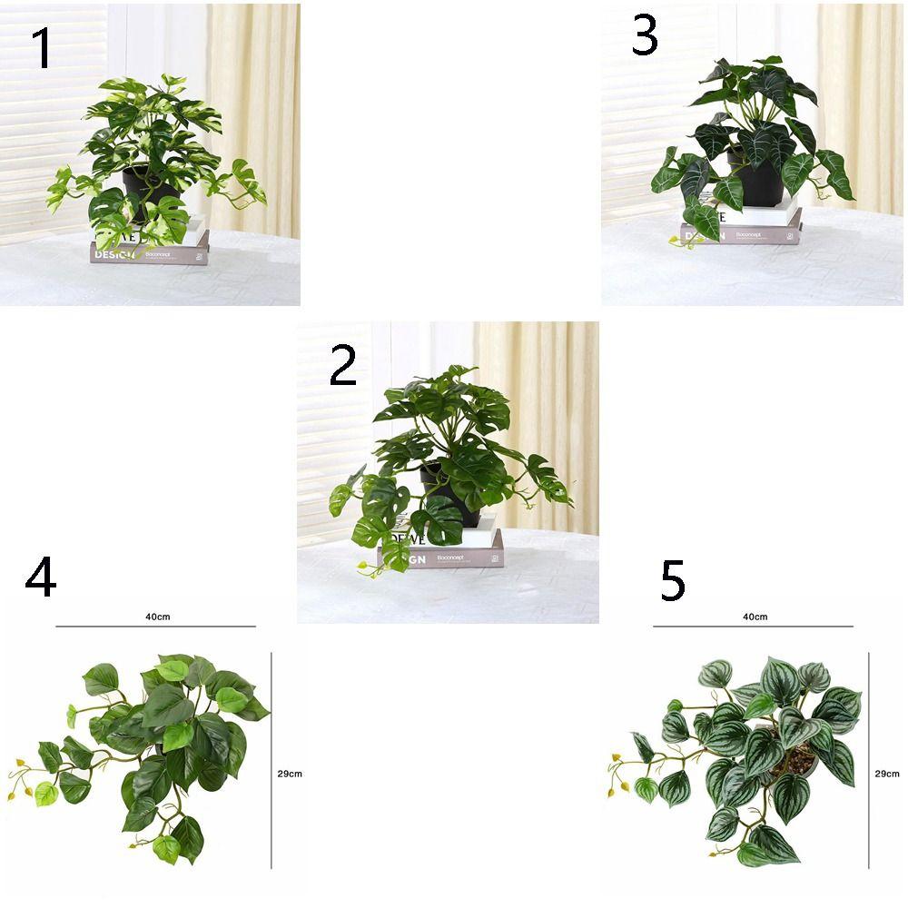 Desk For Home Living Room Garden Decor Simulation Plants Fake Plant Green Plant Turtle Leaves