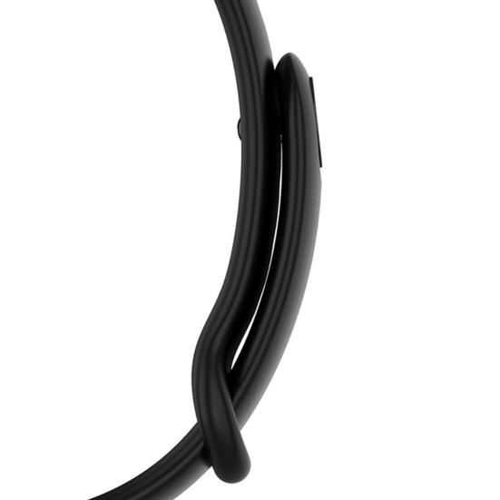 Uhrenarmband Wasserdicht Atmungsaktiv Integriertes Weiches Silikon Einteiliges Armband für Xiaomi Mi Band NFC 5/6/7