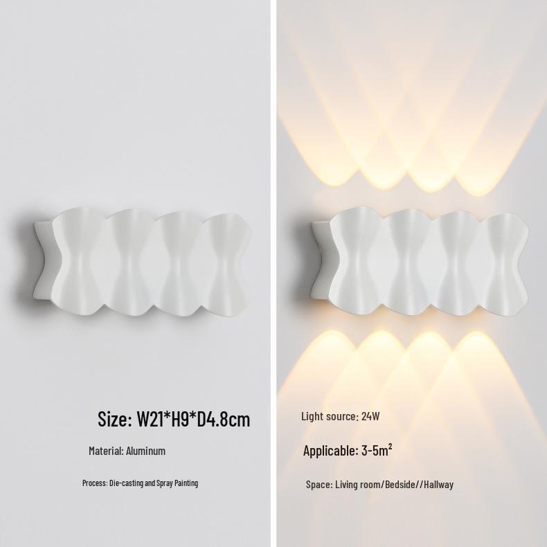 Creative Waterproof Outdoor Wall Light for Doorways, Courtyards, and Balconies