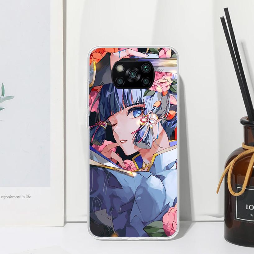Genshin Impact Raiden Shogun Baal Phone Case For Xiaomi Poco X7 X6 X5 M7 M8 Pro F7 Ultra Redmi 15C 15 13C 13 12C 12 10 10C 10A A